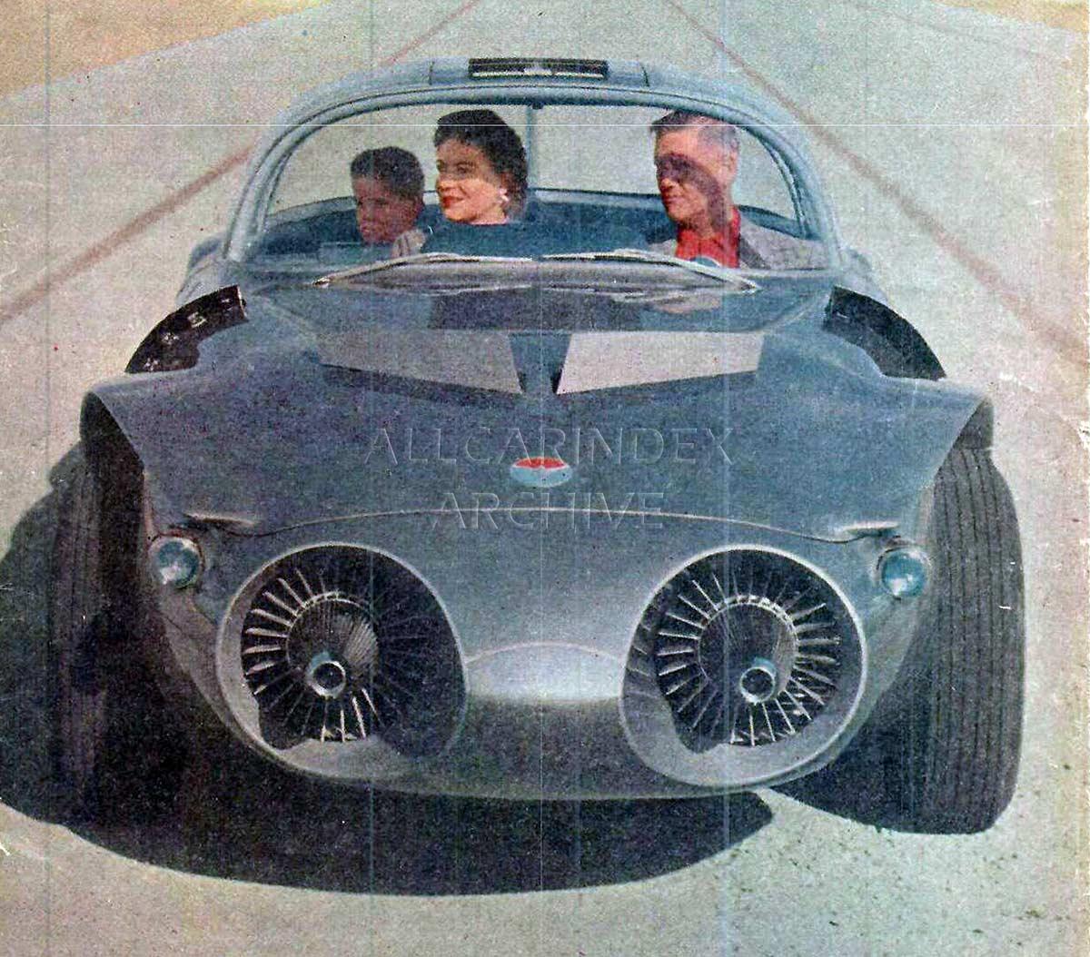 1956 General Motors Firebird II - AllCarIndex