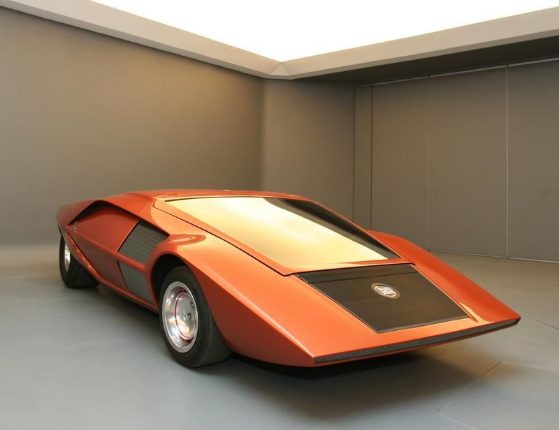 Rim 1/43 71031 LANCIA あわせる Stratos Zero 1970 SilverREAL