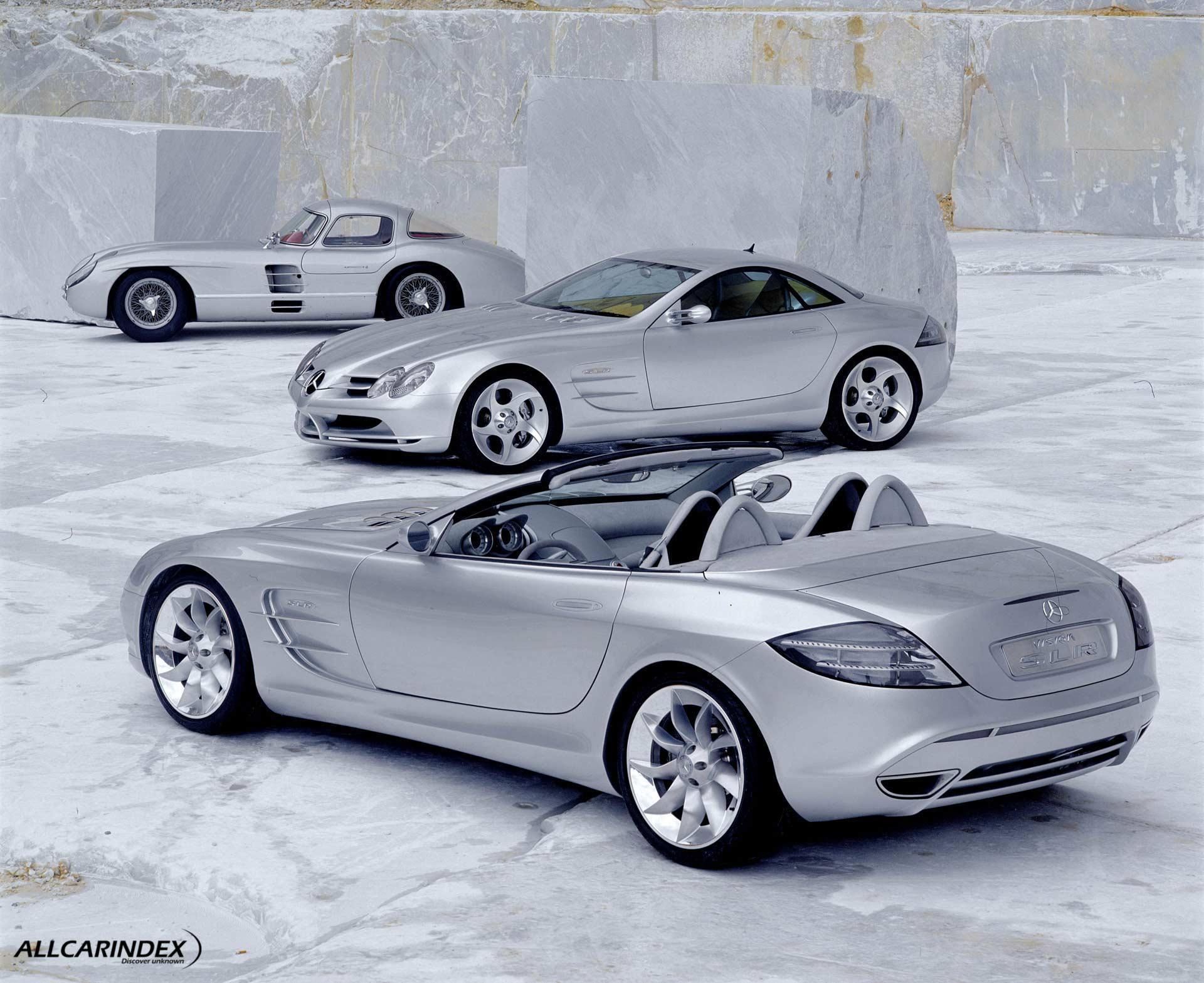 メルセデスベンツ　VISION SLRロードスター 1999 Mercedes-Benz Vision SLR Roadster - AllCarIndex